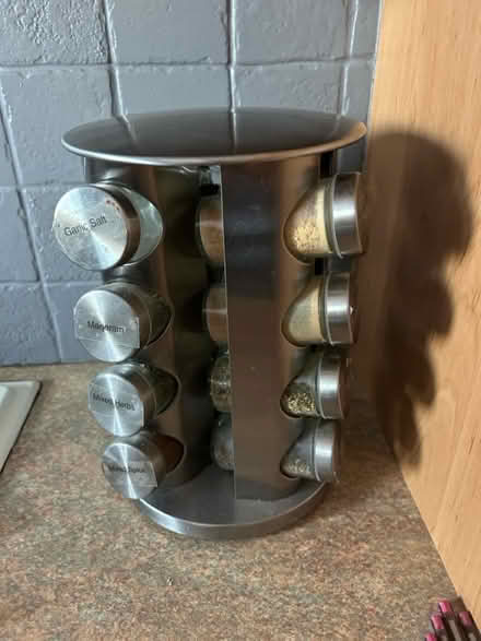 Photo of free spice rack (Coxheath ME17) #4