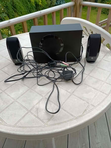 Photo of free Computer speakers (White Cross LA1) #1