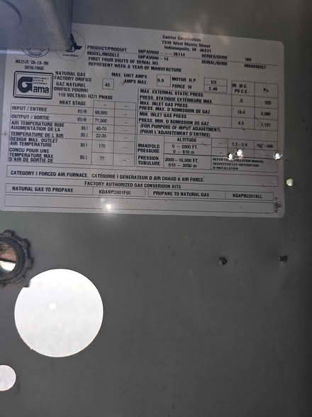 Photo of free Curb - Working Furnace with A Coil (Decatur GA) #4