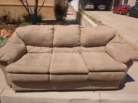 Photo of free Couch - Decent Condition (By the skyscrapers on SanMateo) #1