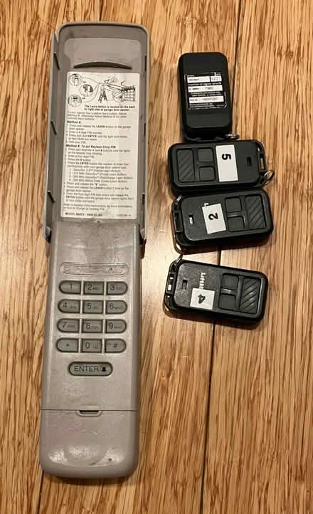 Photo of free garage door opener remotes (Fremont-Sundale/28 Palms) #1