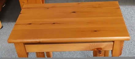 Photo of free Nest of two wooden coffee tables (Grove OX12) #2