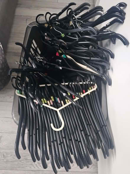 Photo of free Box of Hangers (Churchgate EN7) #1