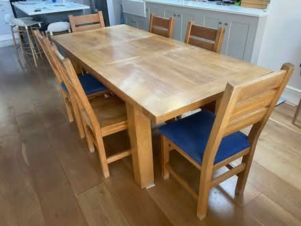 Photo of free Oak Dining Table (St Margarets TW1) #1