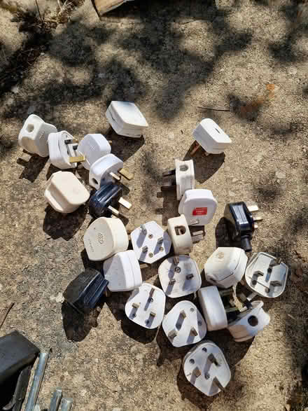 Photo of free 3 pin plugs (Juniper Green, EH14) #1