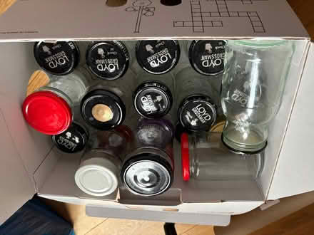 Photo of free Box of clean glass jars (White City W12) #1