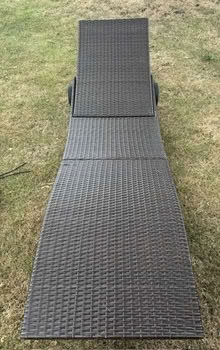 Photo of free Rattan Sun Lounger - Chelsea Garden Company Good Condition (Bentfield CM24) #1