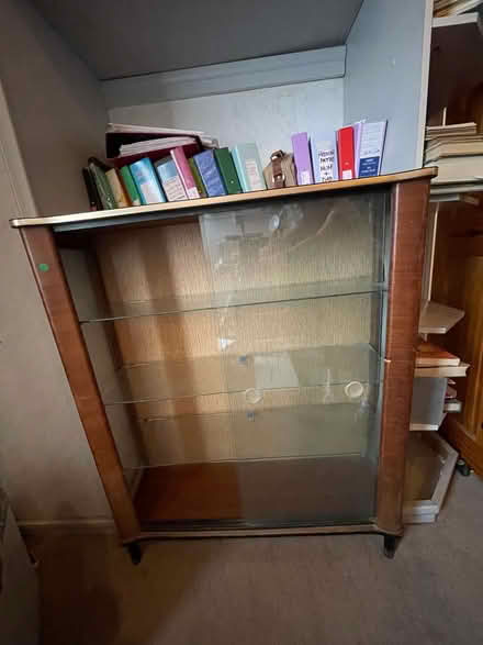 Photo of free Retro Glass cabinet (North Finchley N12) #3