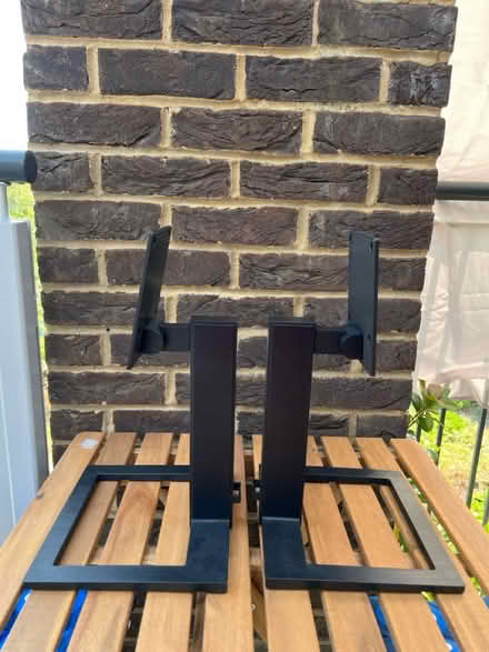 Photo of free 2 x monitor stands (Charlton SE7) #2