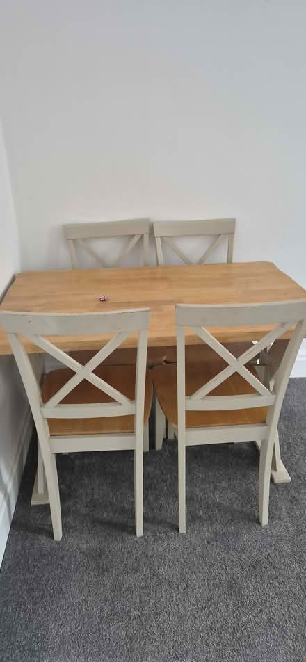 Photo of free Table and Chairs (Scale Hall LA1) #1