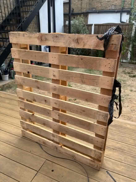 Photo of free 2 wooden pallets (Leyton E10) #3