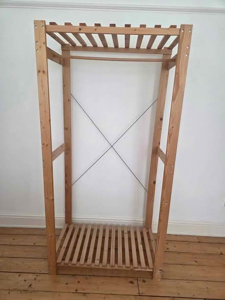 Photo of free Wooden open wardrobe (L15, allerton) #2