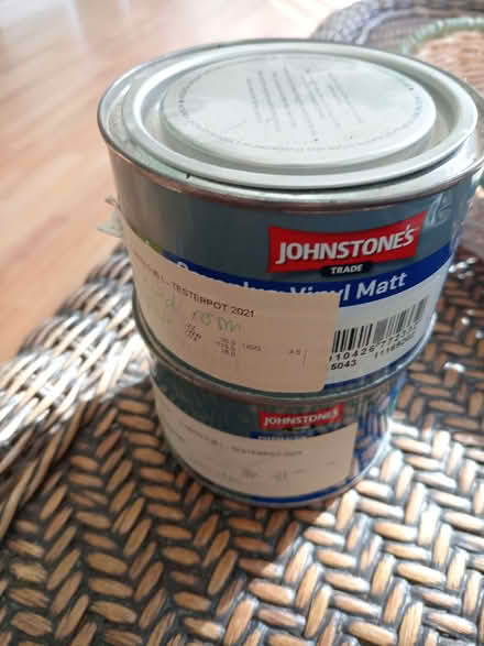 Photo of free 350ml sample paint pots (Caldy Valley CH3) #1