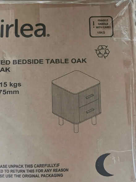 Photo of free Flat pack bedside table (Willesden Green NW2) #3