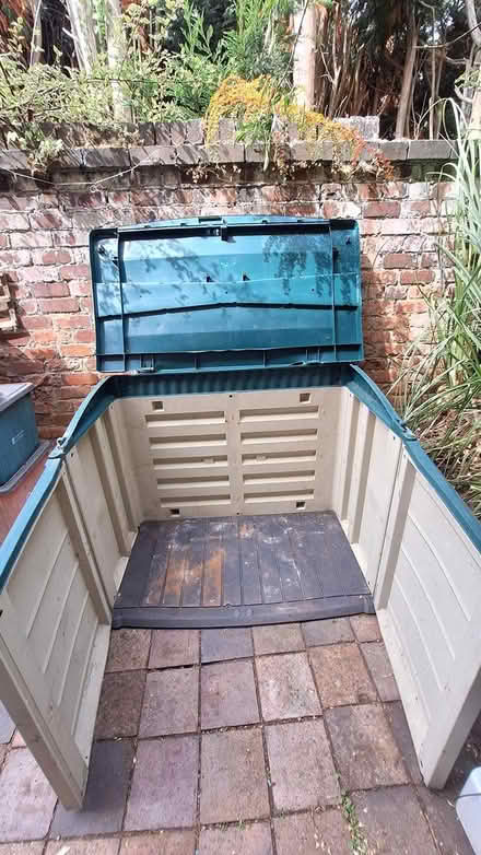 Photo of free Garden storage unit (Helsby) #1