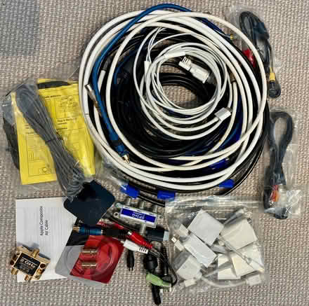 Photo of free AV cables and adapters (Marlow SL7) #1