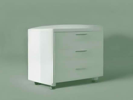 Photo of White or cream chest of drawers (Rustington BN16) #1