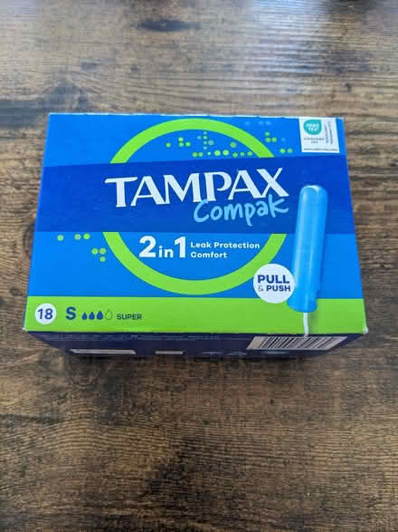 Photo of free Thirteen Tampax Tampons (Harrogate HG1) #1