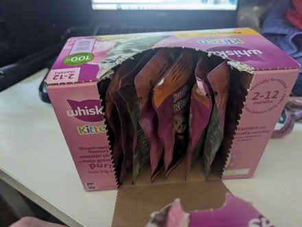 Photo of free 10x pouches of Whiskas kitten food (Edmonton Green N9) #3