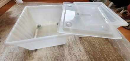 Photo of free IKEA storage boxes (Grays) #3