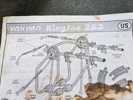Photo of free Yakima KingJoe bike rack (Somerset) #1