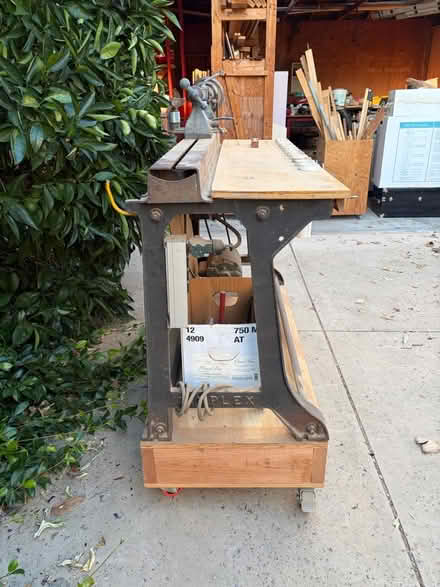Photo of free Simplex Wood Lathe on Rolling Stand (Campbell) #3