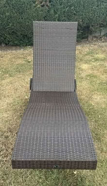 Photo of free Rattan Sun Lounger - Chelsea Garden Company Good Condition (Bentfield CM24) #2