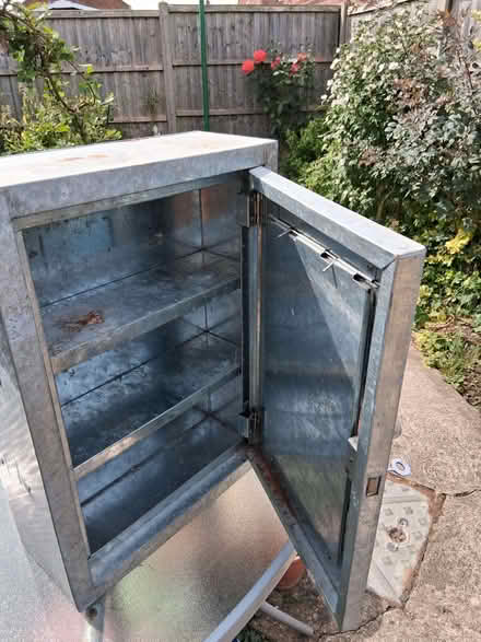 Photo of free Galvanised Steel Lockable Cabinet (Ermine West LN1) #2