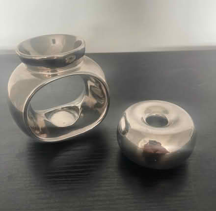 Photo of free Silver Candle Holders (Congleton) #1