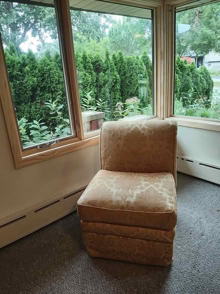Photo of free Two accent chairs with swivel bases (Devonshire area in Skokie, IL) #3