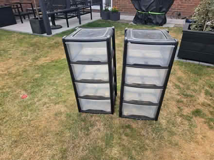 Photo of free plastic drawers x 2 sets (Boston PE21) #1