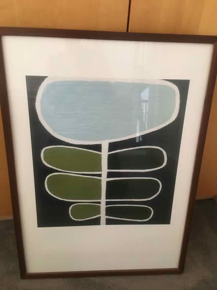 Photo of free Large Ikea print in wooden frame (Bounds Green N11) #1