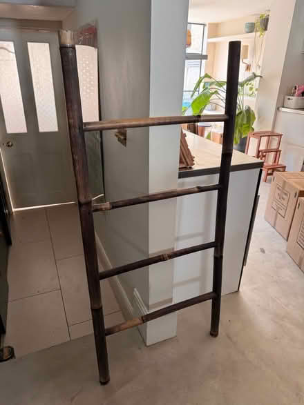 Photo of free Bamboo towel rail (Kentish Town NW1) #2