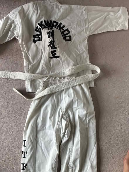 Photo of free Taekwondo suit for 5-6 yo approx (Vauxhall) #1