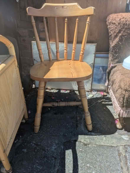 Photo of free Solid pine dining chair (Chipping Ongar CM5) #1