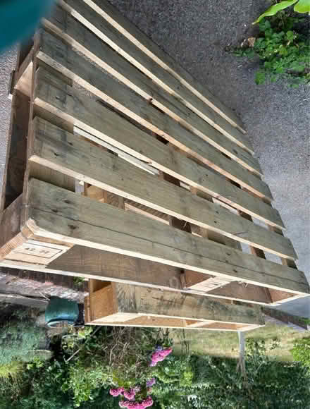 Photo of free Two wooden pallets (Weaverham CW8) #3