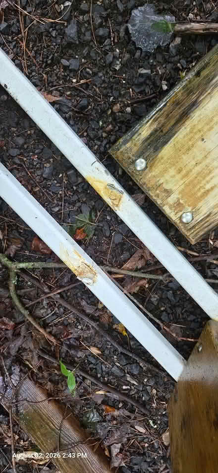 Photo of free Damaged dock ladder (Dwight Ontario) #3