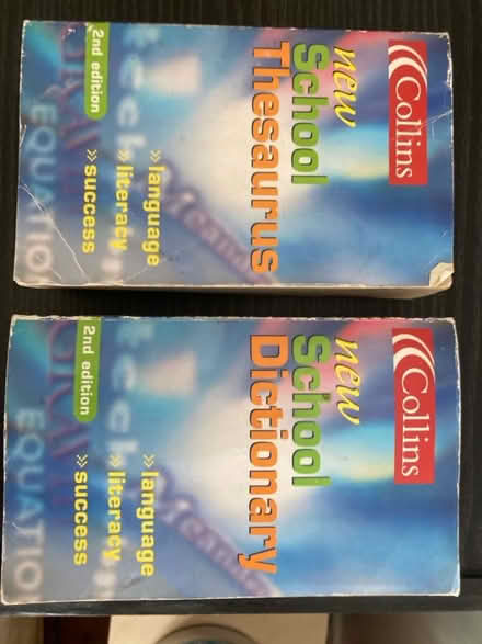 Photo of free School dictionary and thesaurus (Filton BS34) #1