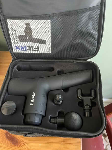 Photo of free Massage gun and accessories (Lower Piedmont) #1