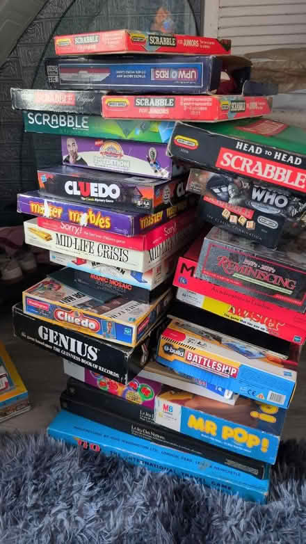 Photo of free Joblot of unchecked boardgames (Hull) #1