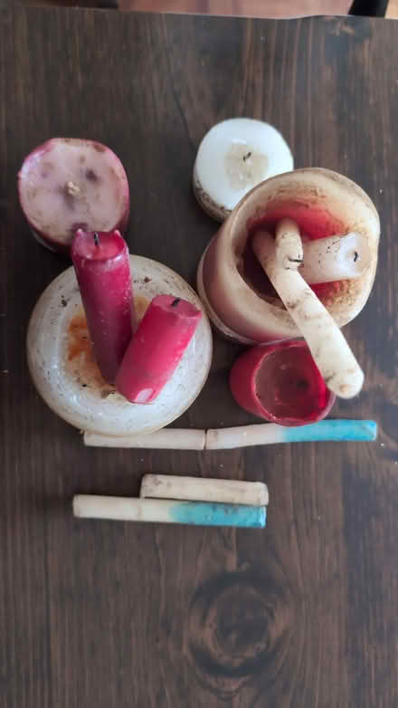 Photo of free Old candles /candle ends (St Lukes) #1
