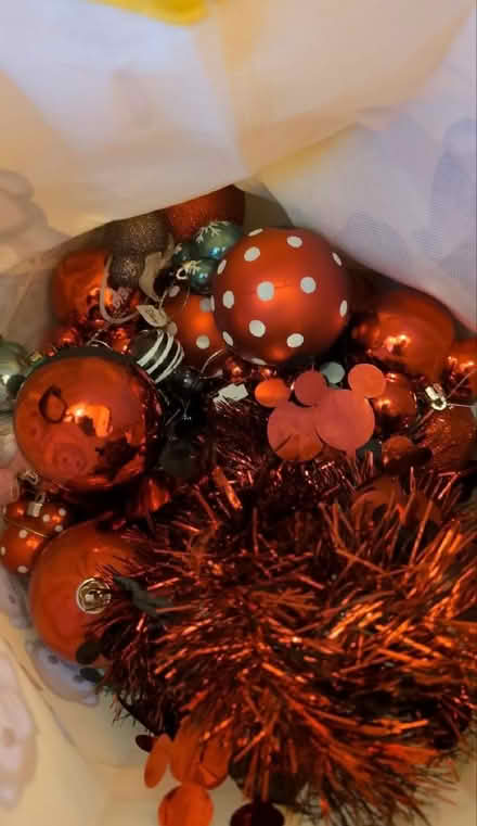 Photo of free 2 Bags of Christmas Decorations and bits (Holmewood BD4) #1