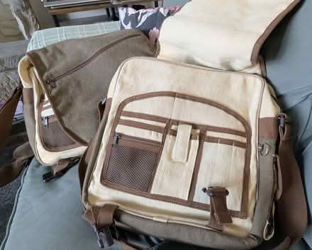 Photo of free Two canvas bags with stationery items new (Brompton upon Swale DL10) #2