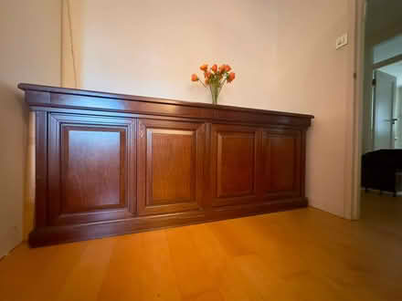 Photo of free Large dark wood sideboard / storage cabinet (Hendon NW4) #3