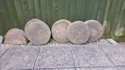 Photo of free 7 Round Stepping Stones (Thorney Leys OX28) #1