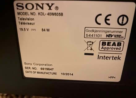 Photo of free 40” Sony TV (NN4 0TQ) #1