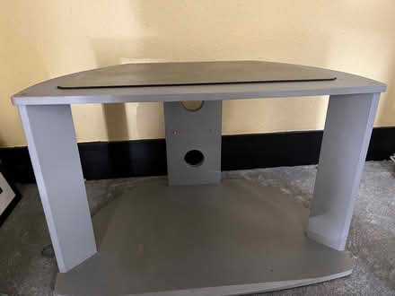 Photo of free Grey tv stand (Teignmouth) #2