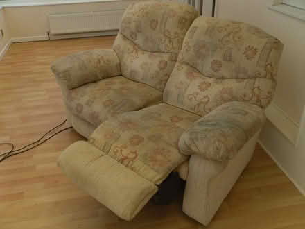 Photo of free Electric reclining sofa (Axminster EX13) #1