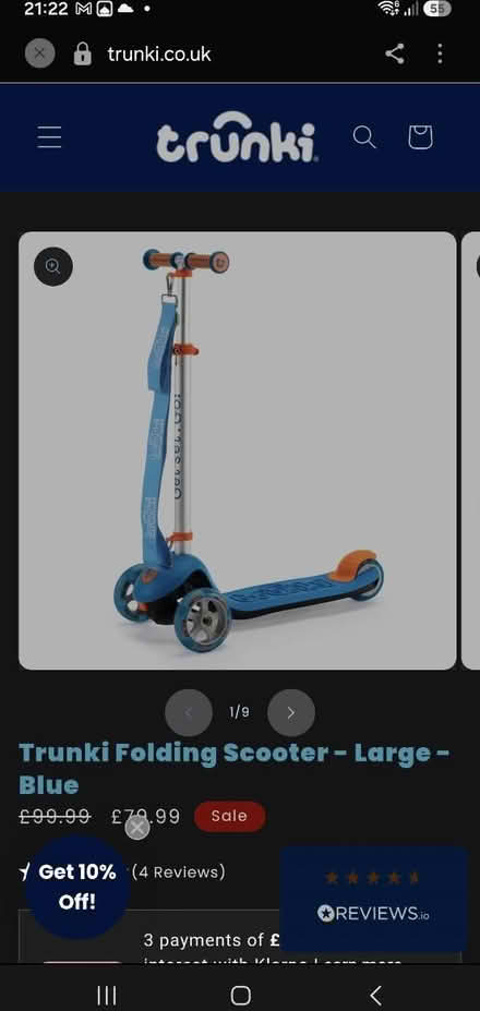 Photo of free Children's Folding Scooter (Manchester M12) #1