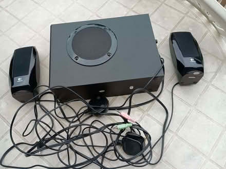 Photo of free Computer speakers (White Cross LA1) #2